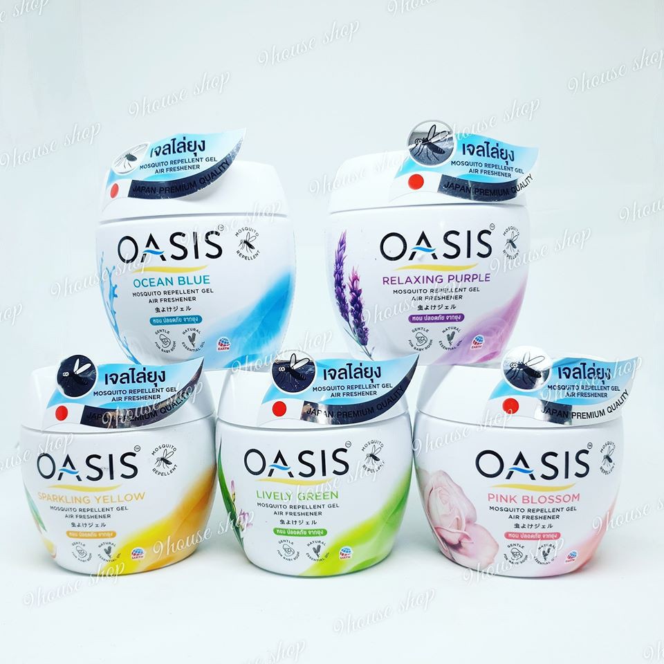 Combo 2 Hũ Sáp Thơm Đuổi Muỗi Oasis 180g Thái Lan