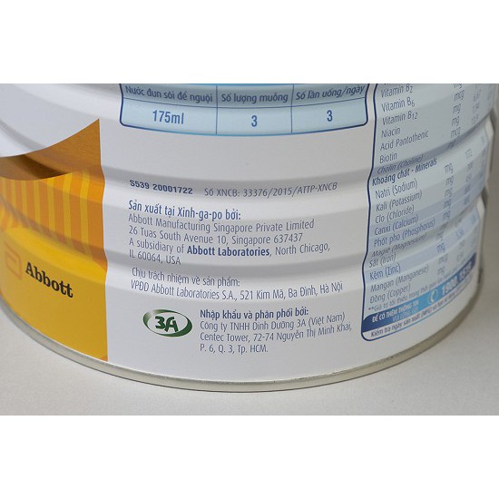 Sữa Bột Abbott Grow 2+ Hộp 1,6Kg (Cho Bé 2 Tuổi Trở Lên)