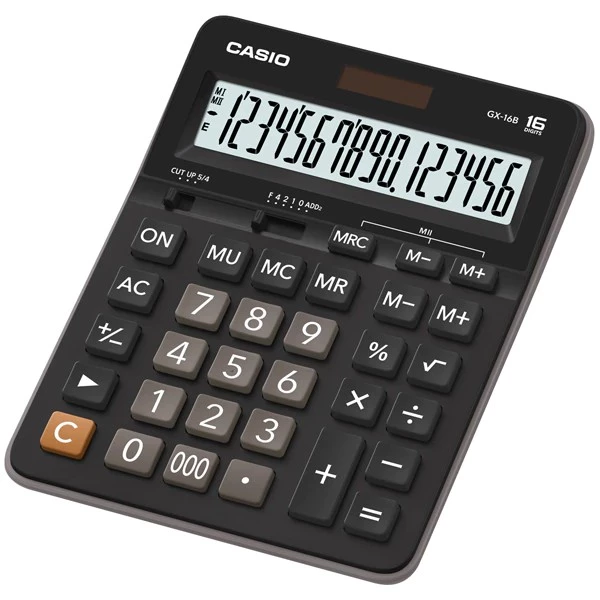 Máy Tính Casio GX-16B Chính Hãng dành cho văn phòng cửa hàng