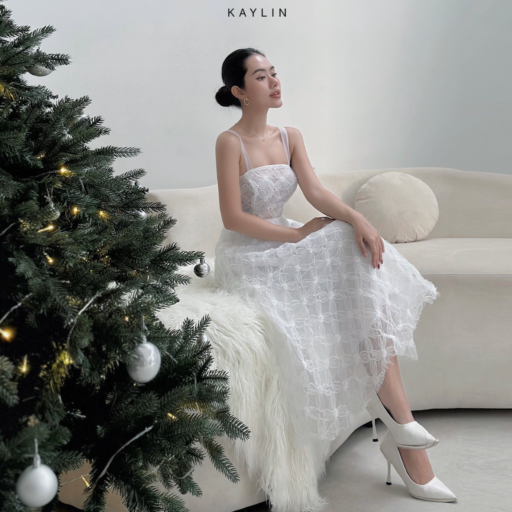 Đầm hoa nổi thiết kế KAYLIN - N1901