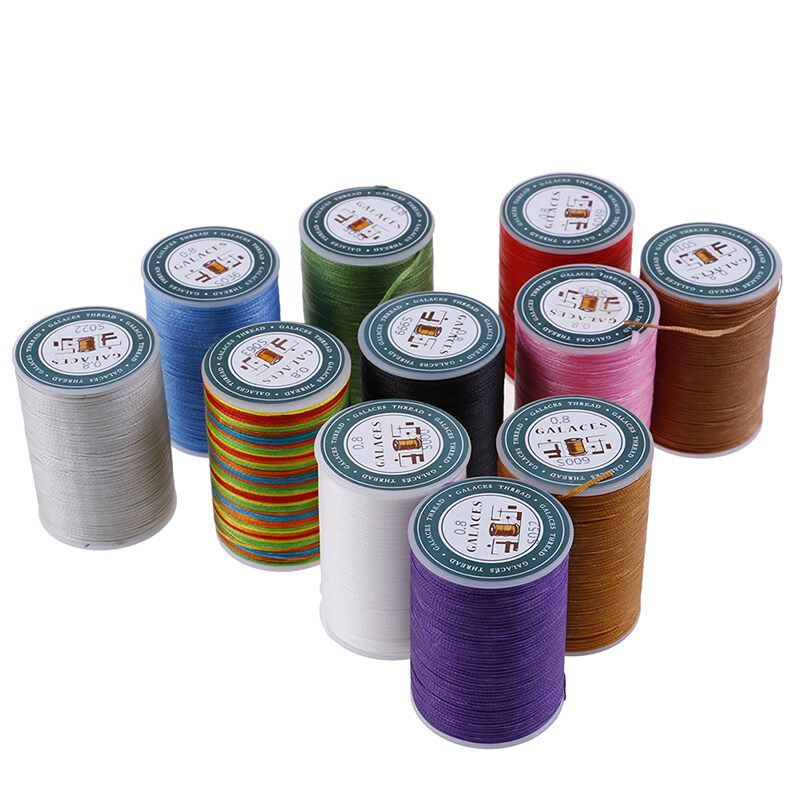 Greenwind Chỉ Sáp 0.8Mm 90M Dây Polyester Máy Khâu Thủ Công