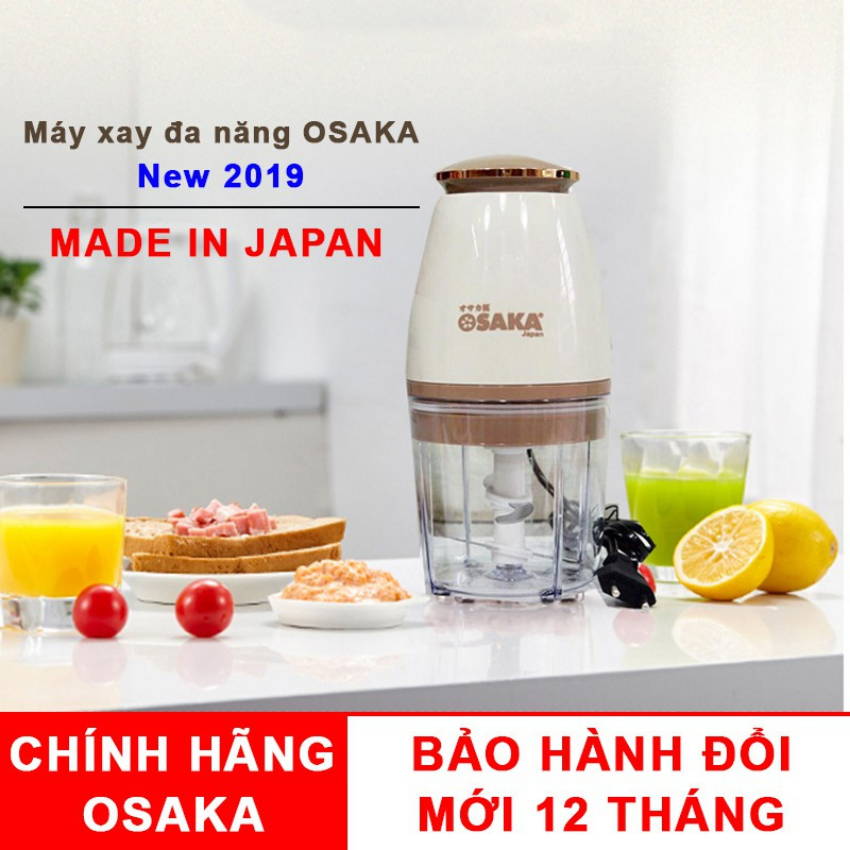 Máy xay sinh tố đa năng osaka nhật bản xay thịt - xay đá - hoa quả siêu nhanh