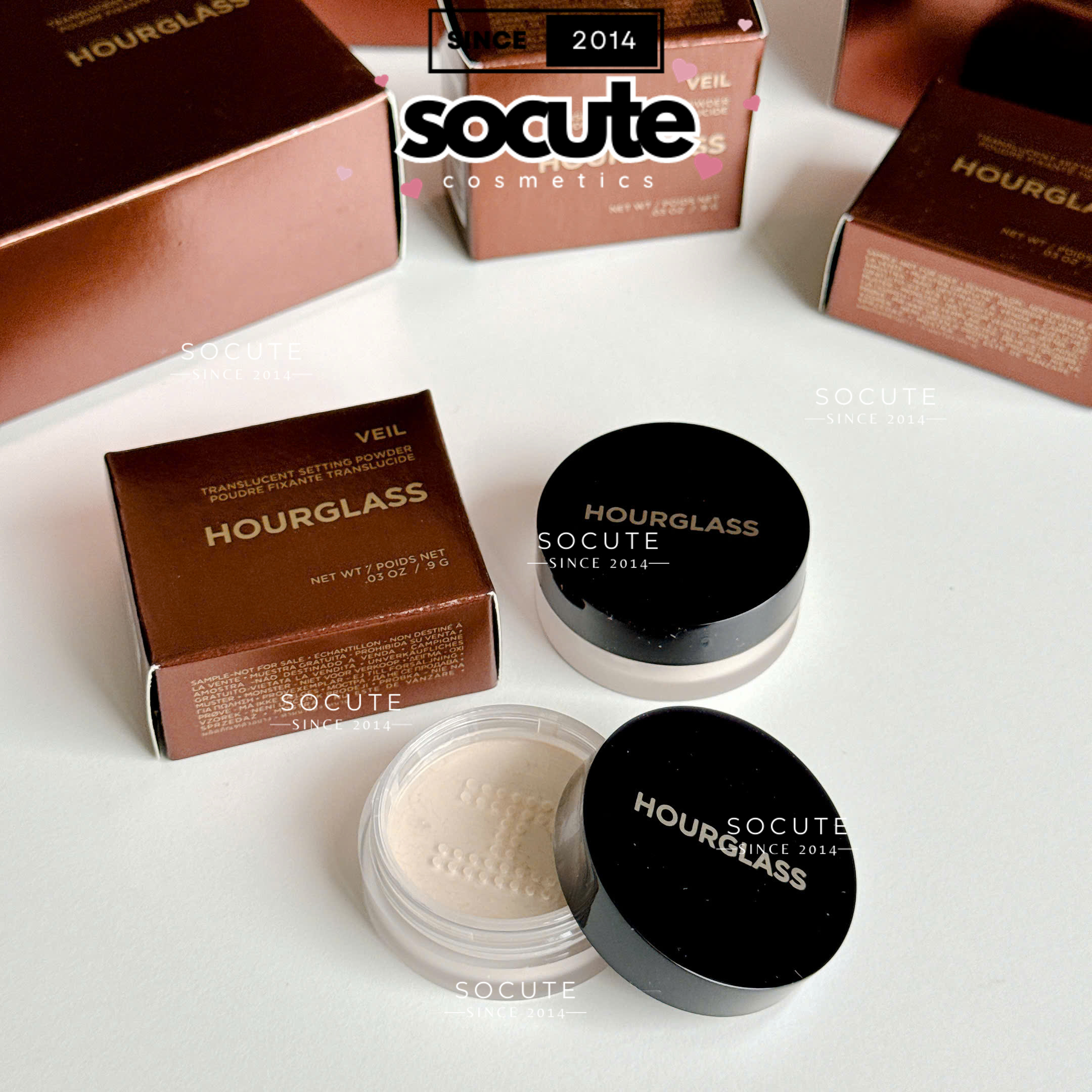 Phấn phủ Hourglass Veil Translucent Setting Powder Mini 0.9g - Fullsize 10.5g
