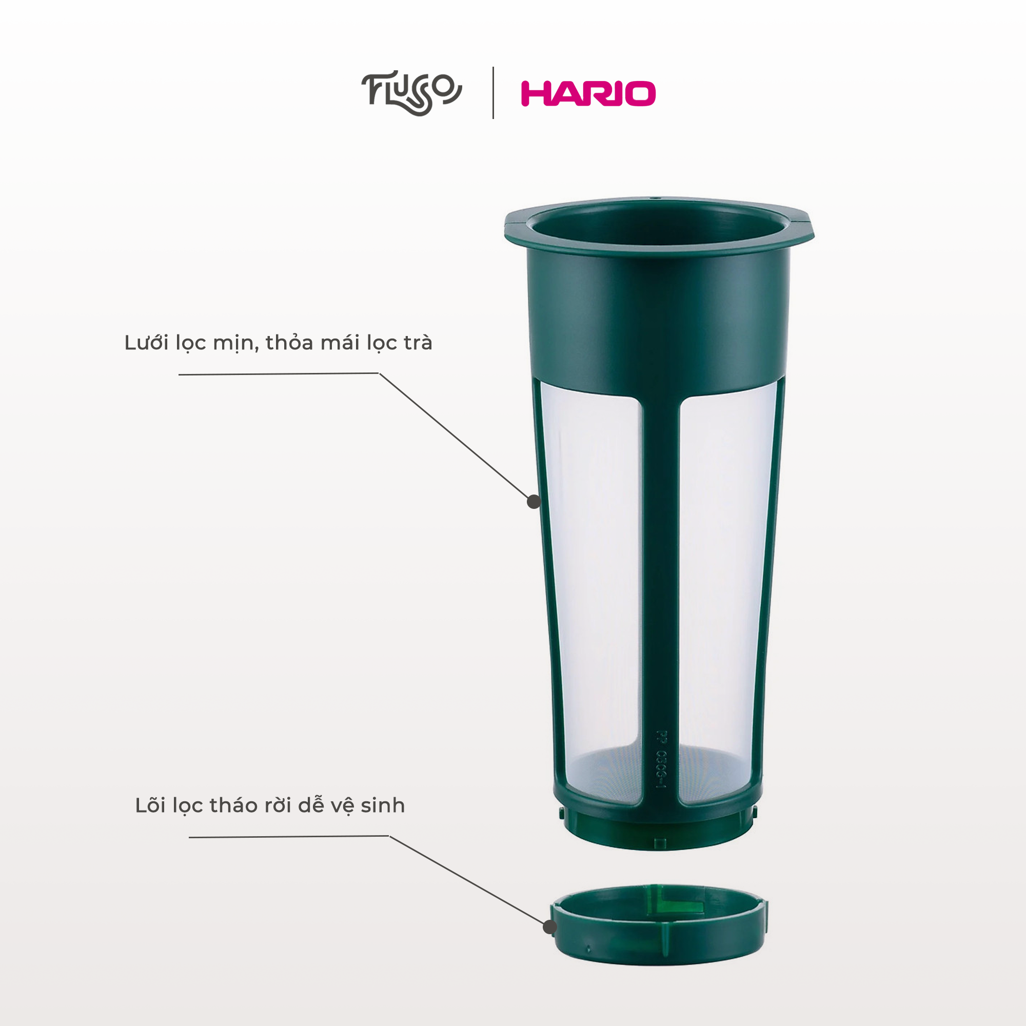 Bình Pha Cà Phê Cold Brew, Pha Trà Hario 1.2L