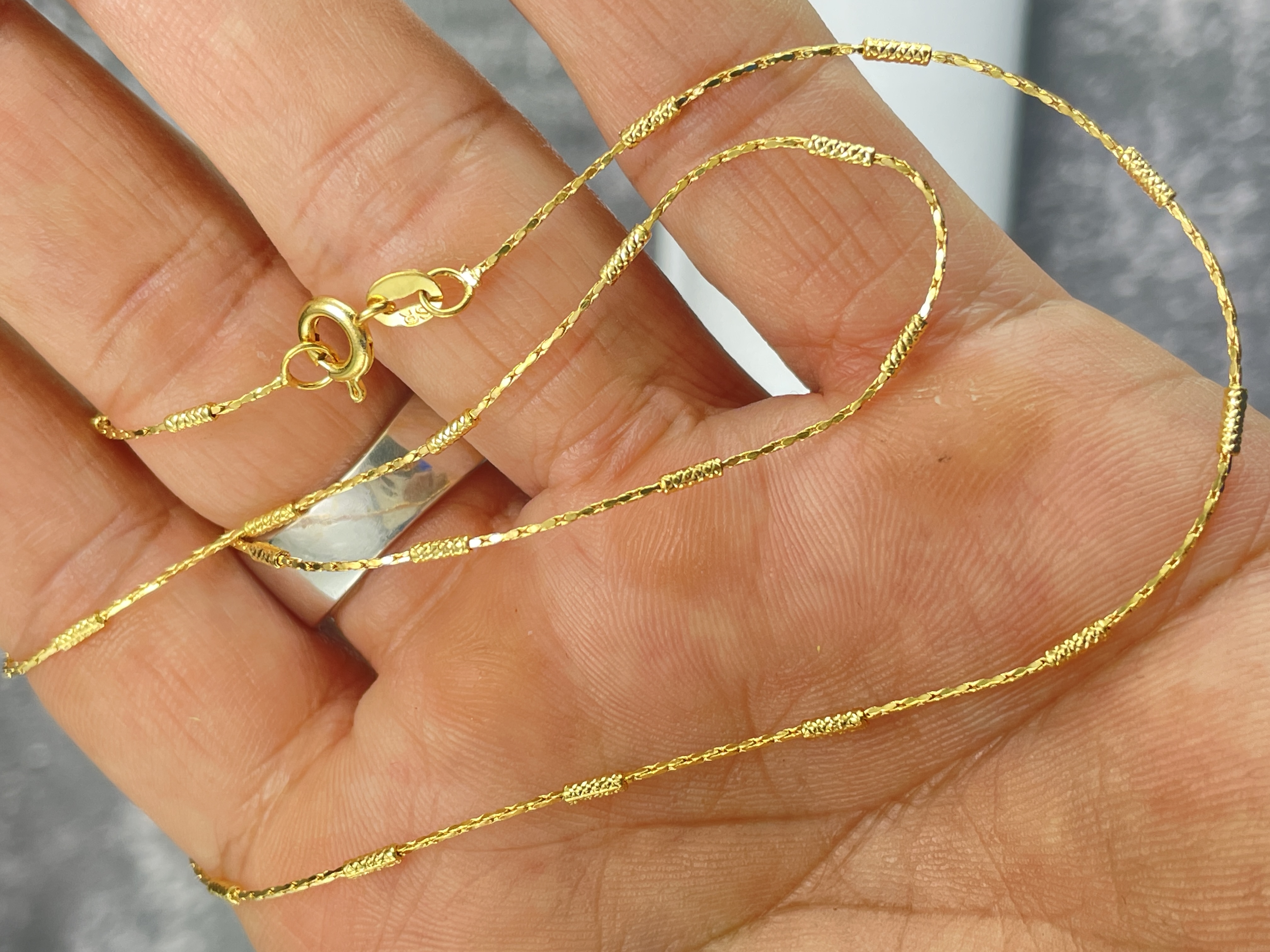 [HCM]DÂY CHUYỀN NỮ MẠ VÀNG 24K CAO CẤP - DC095L4
