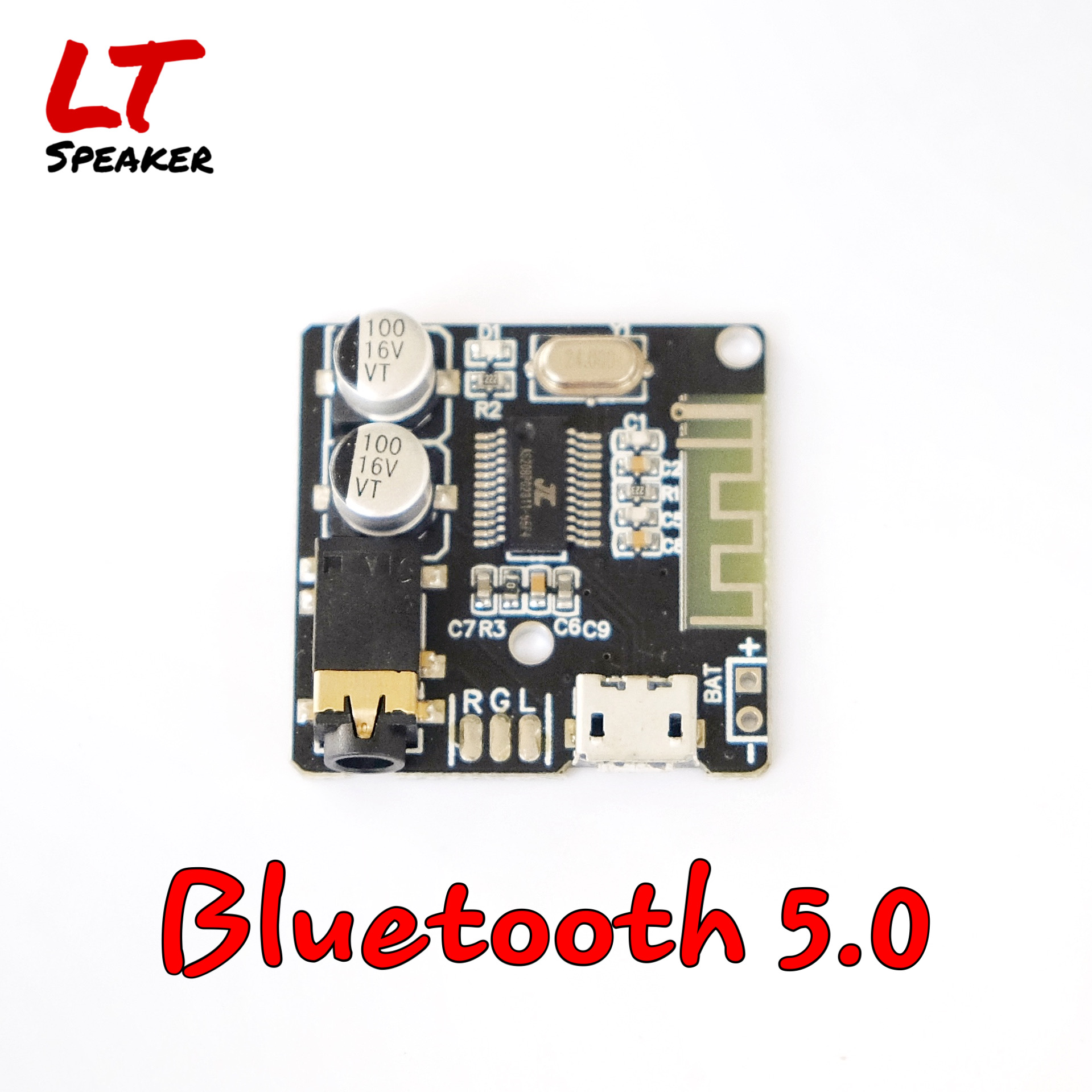Mạch giải mã âm thanh Bluetooth 5.0 và Bluetooth 4.1 nguồn DC 5V