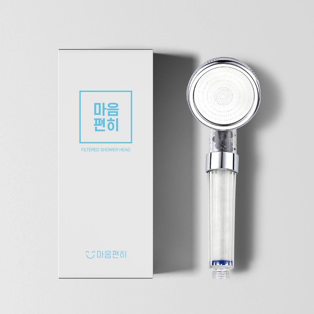[Free 5 Filter Cores] Shower Filter Booster Water Filter with 3 Water Modes Including Ceramic Filter + Pp Filter to Remove Rust, Impurities, and Dirt
