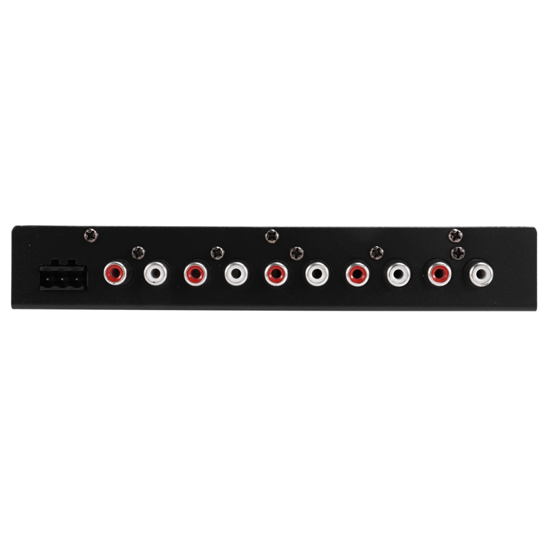 Car Audio Equalizer, Adjustable EQ Car Amplifier Graphic Equalizer with CD/AUX Input Select Switch,Black