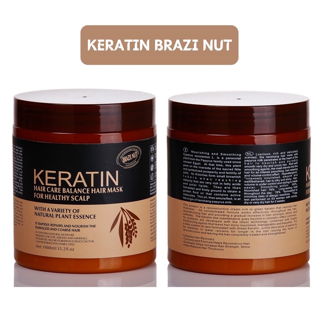 Hấp dầu KERATIN nâu