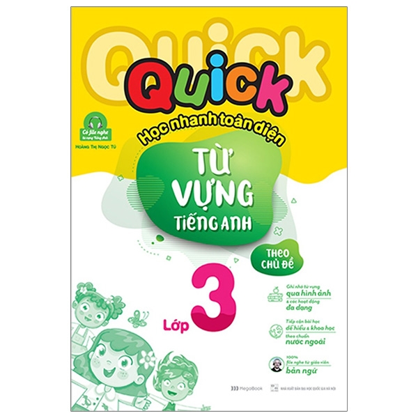 Fahasa - quick quick học nhanh toàn diện từ vựng tiếng anh theo chủ đề lớp 3