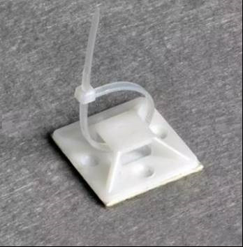 Đế dán cố định dây cáp (bằng dây rút)