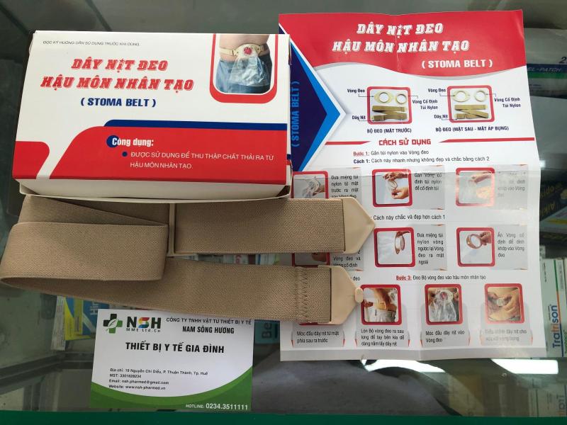 ĐAI NỊT ĐEO HẬU MÔN NHÂN TẠO STOMA BELT (KHÔNG GỒM VÒNG ĐỆM)