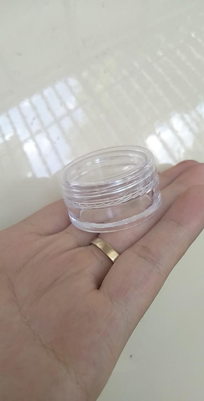 10 hũ nhựa tròn chiết mỹ phẩm 20g LÙN - Hủ đựng kem