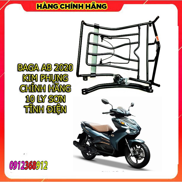 BAGA XE AB 2020 KIM PHỤNG ( MÀU ĐEN SƠN TĨNH ĐIỆN)