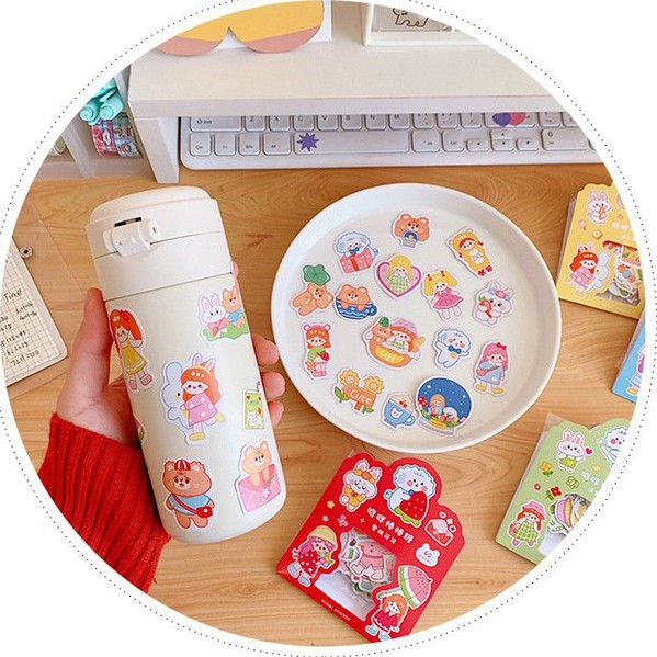 Set 60 sticker siêu dễ thương siêu nhiều - MiuSua