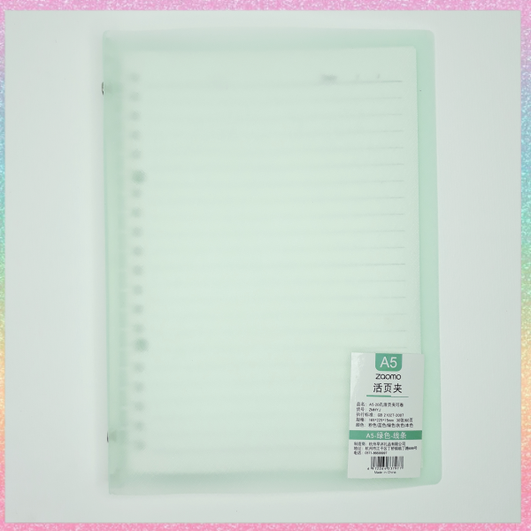 [HOTIS] Binder A5/ B5 bìa còng nhiều màu có dây nơ - Kèm 30 tờ giấy