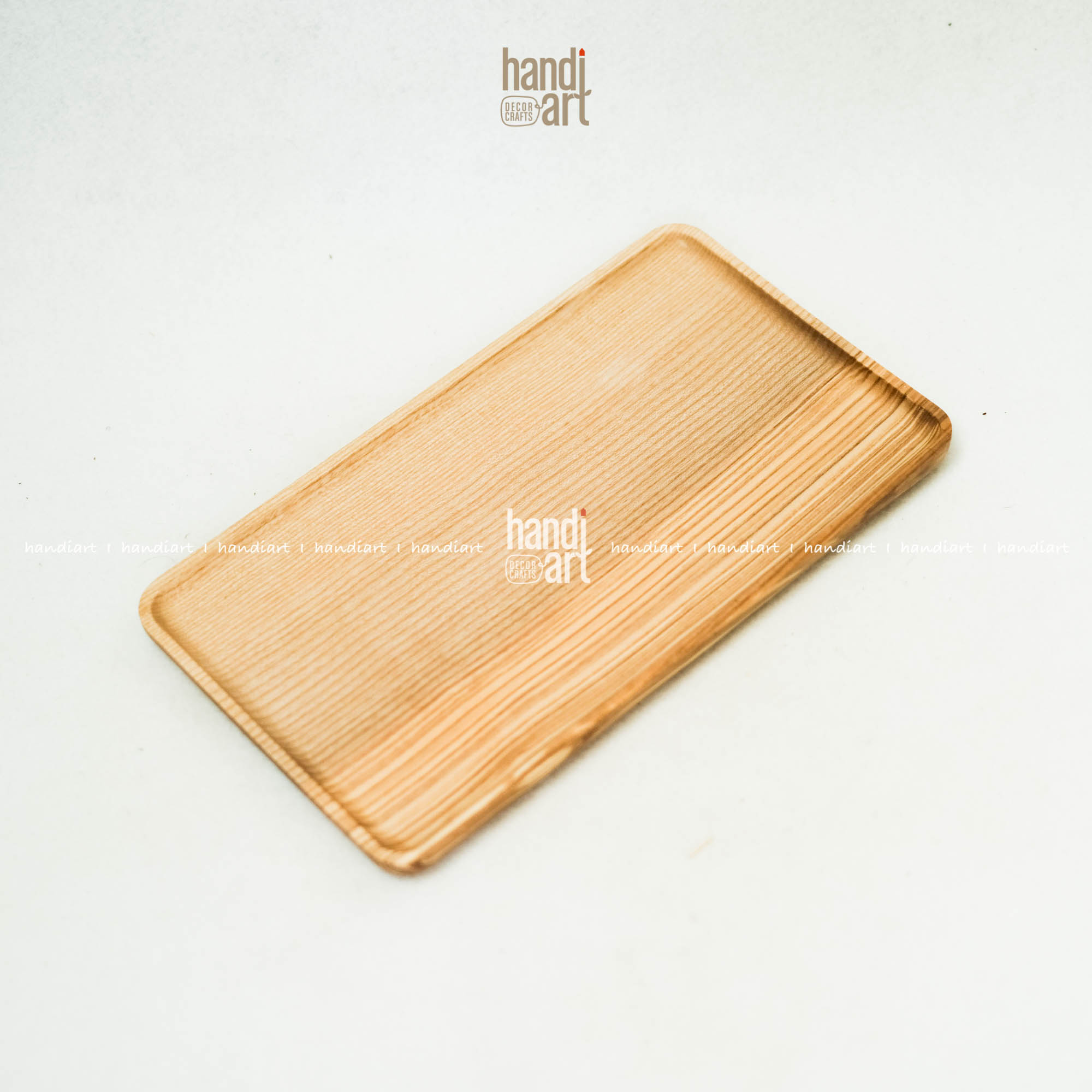 [HCM]Khay gỗ hình chữ nhật - Khay gỗ tần bì (34x17cm)
