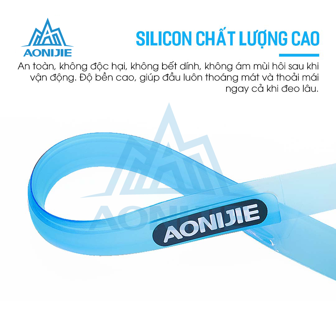 Dây Chặn Mồ Hôi Silicon Sweat Headband Aonijie E4088