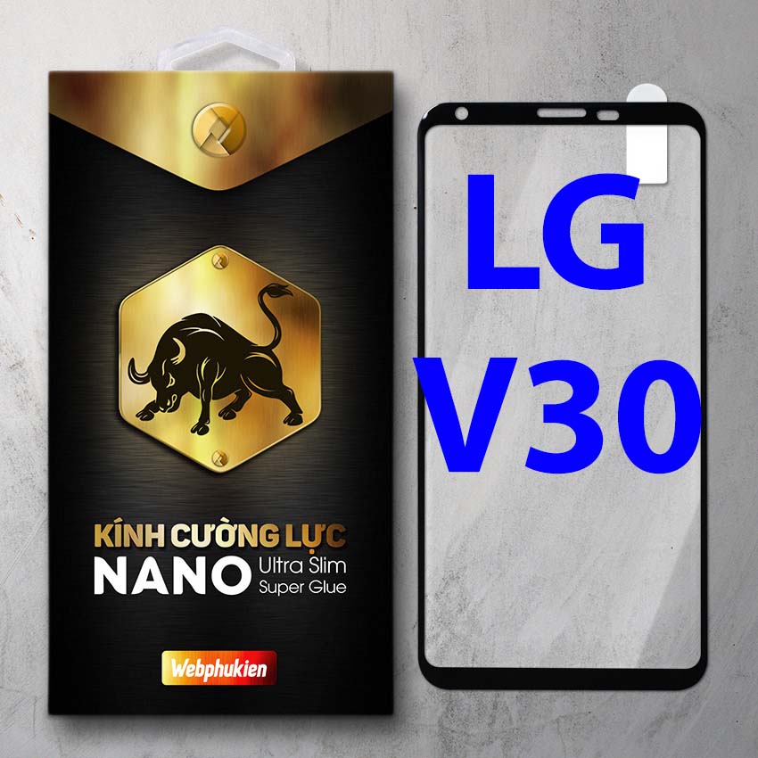 Kính cường lực cho Webphukien cho LG V50/V40/V30/Wing/Velvet/G7/V60