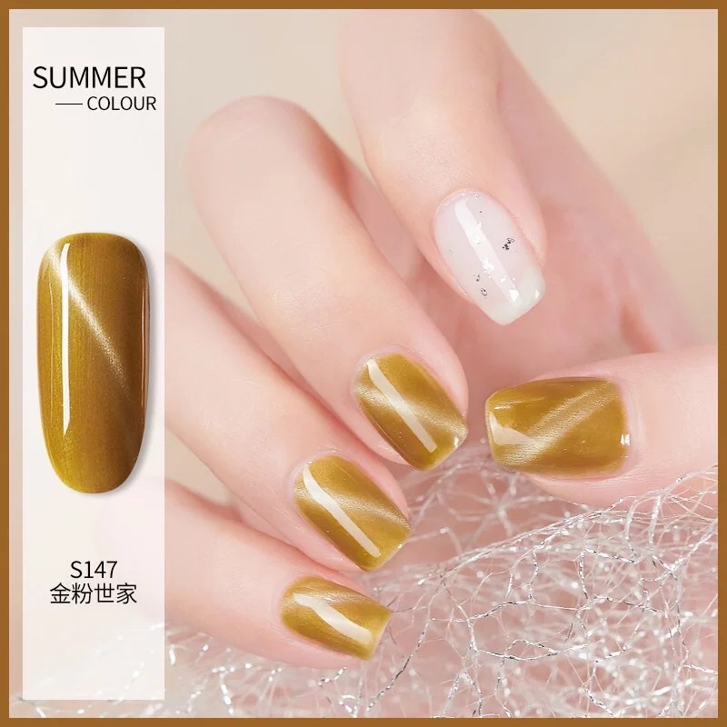 (Bảng mắt mèo) Gel sơn móng tay RYKAERGEL 7.3ml