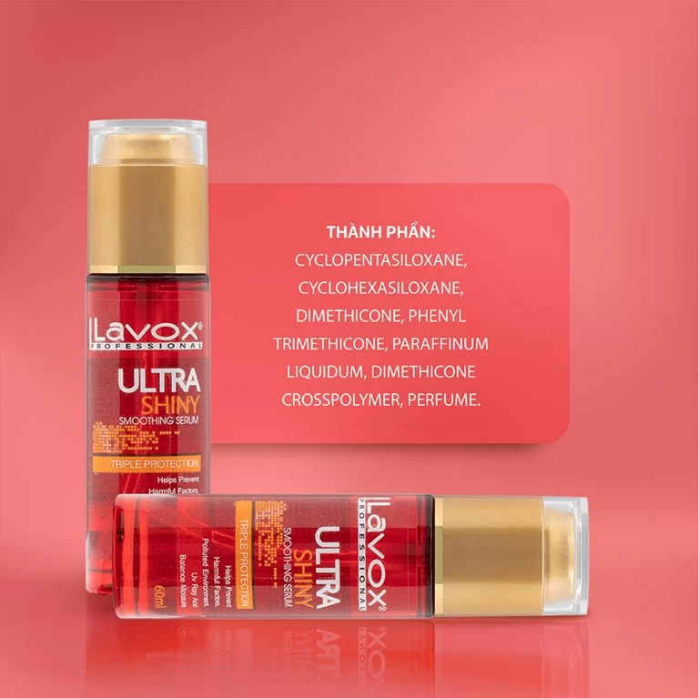 Serum Dưỡng Bóng Tóc Lavox Giúp Mái Tóc Chắc Khỏe