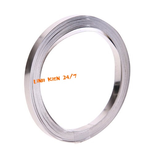 Kẽm hàn cell pin 0.1x5mm độ tinh khiết cao