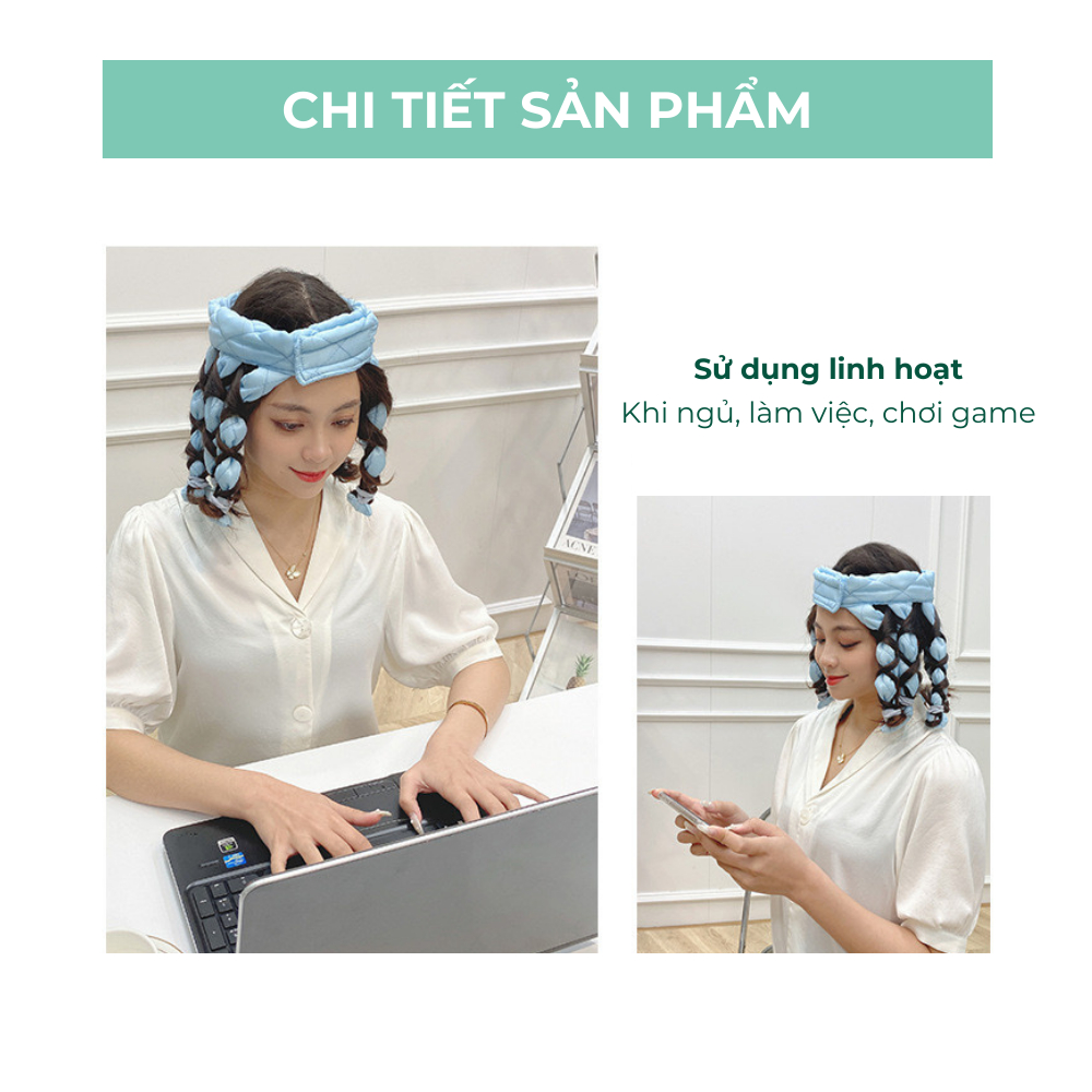 Lô Uốn Tóc Xoăn Không Dùng Nhiệt BEBECHIC