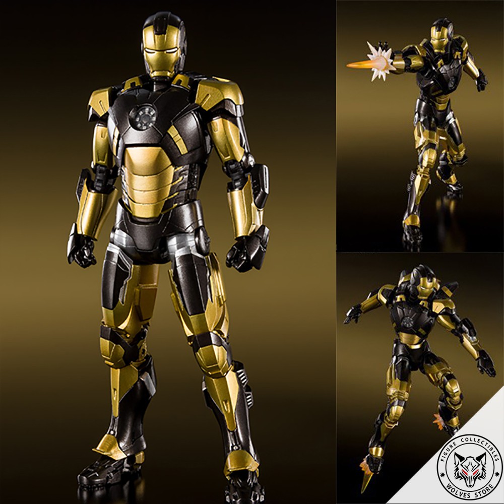 [HCM][Order báo giá] Mô hình chính hãng SHF Iron man Mk20 - Midas tỷ lệ 1/12 của Bandai