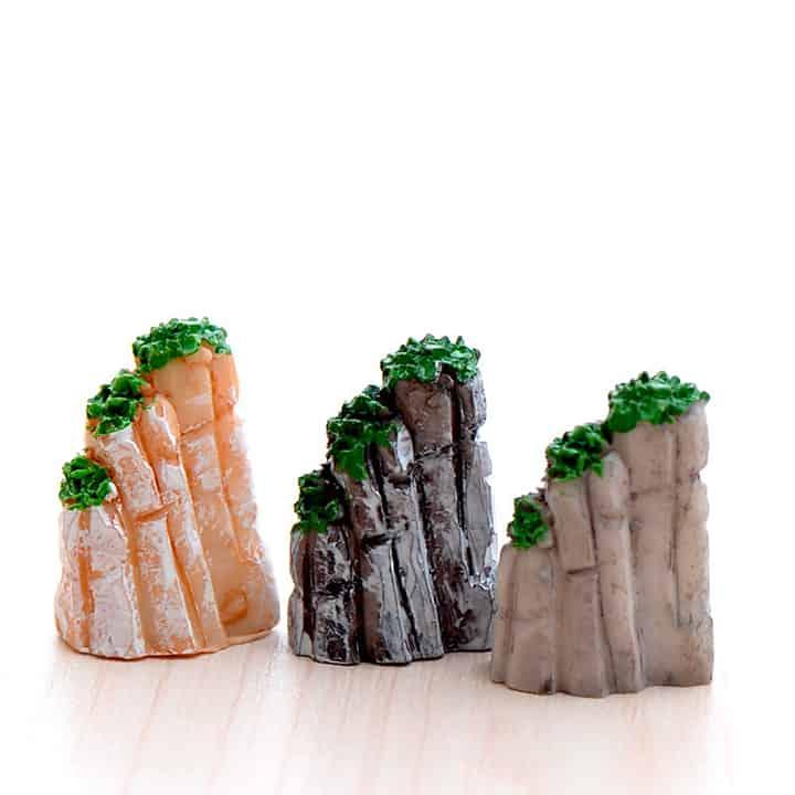 Phụ Kiện Tiểu Cảnh Núi Đá, (Combo: 2 cái) 3 cm (MP223-2).
