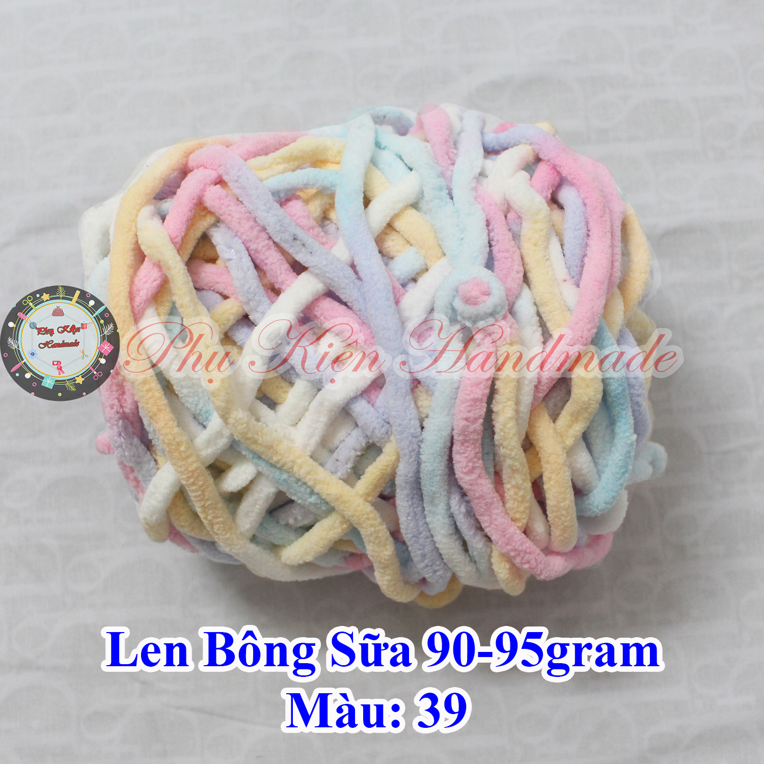 Len bông sữa / nhung đũa 90-95gram