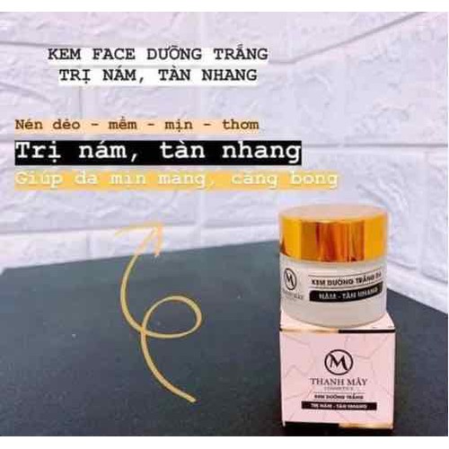 KEM FACE MÂY CREAM - MÂY CREAM ( PHIÊN BẢN CHO DA NÁM TÀN NHANG )(Tặng Tẩy Tế Bào Chết)