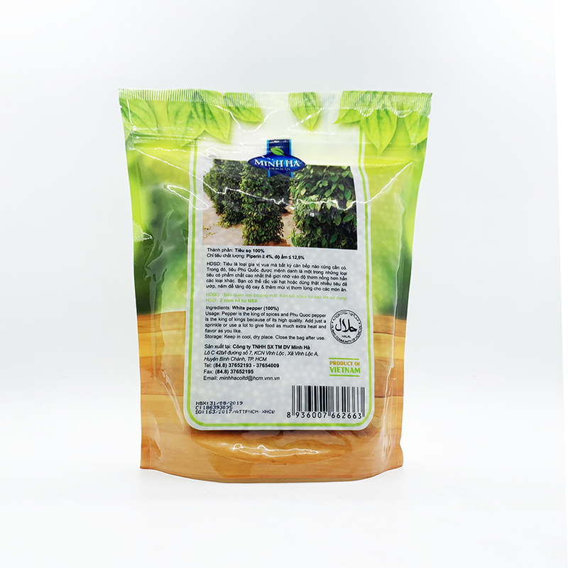 Tiêu sọ Phú Quốc nguyên hạt 500g