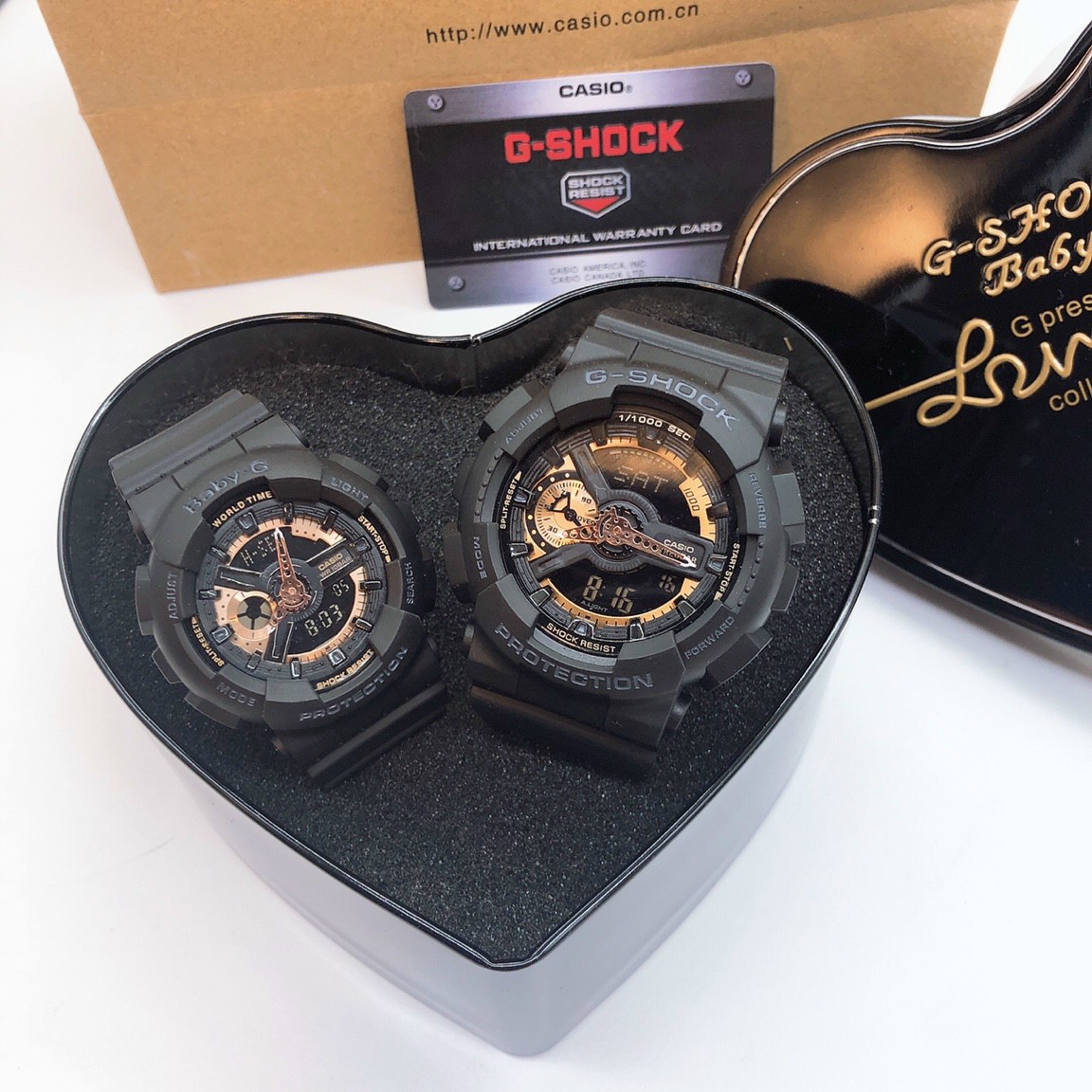 Đồng Hồ Đôi G-Shock  & Baby GA-110 (3 màu)