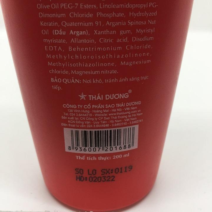 Dầu xả Thái Dương 3 hương hoa 200ml