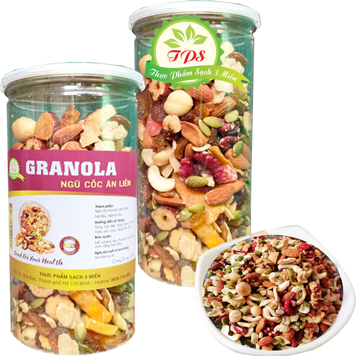 [Loại 1] GRANOLA Ngũ Cốc Siêu Hạt Cao Cấp Hiệu TPS