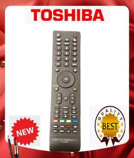 Điều khiển tivi Toshiba CT-8068-Hàng chất lượng mới 100%-Tặng kèm PIN