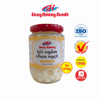 Tỏi Ngâm Chua Ngọt Sông Hương Foods Hũ 370g thumbnail