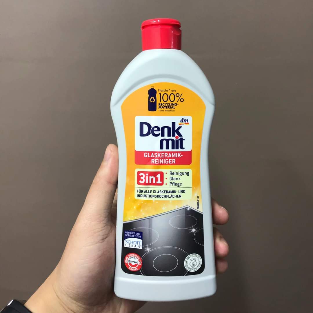 Dung dịch vệ sinh bếp từ Denkmit [Hàng Nhập Đức]