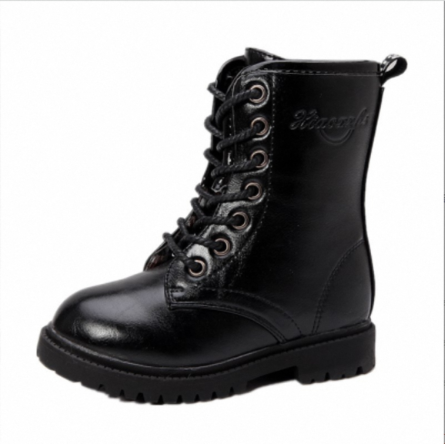 Giày Boot da cho bé gái (cao cấp ) (mẫu mới nhất ) HT238
