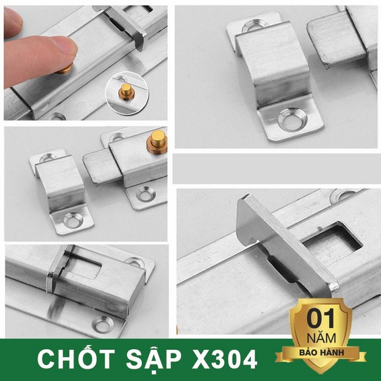 [HCM]Chốt Cửa Inox 304 Cao Cấp