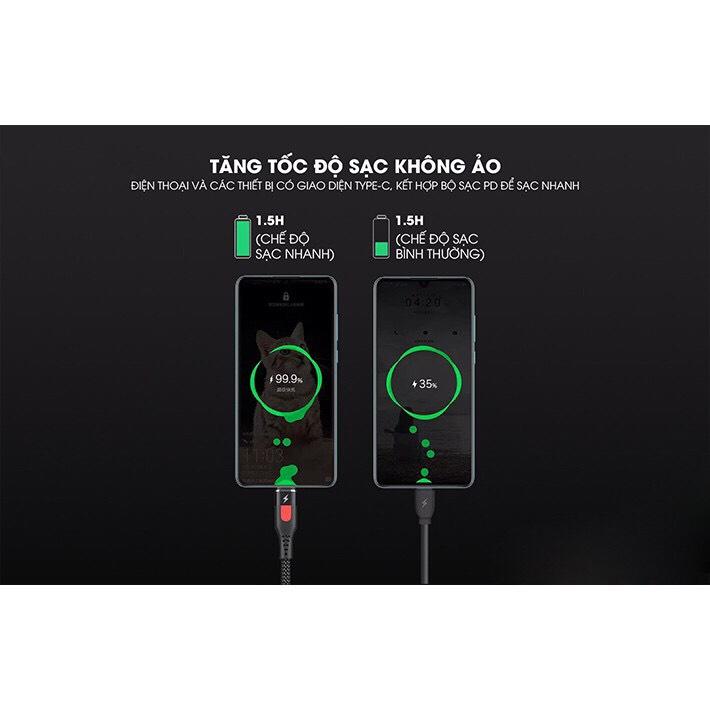 Cáp sạc nhanh 18W Remax Super PD RC-151cc - Type C ra Type C