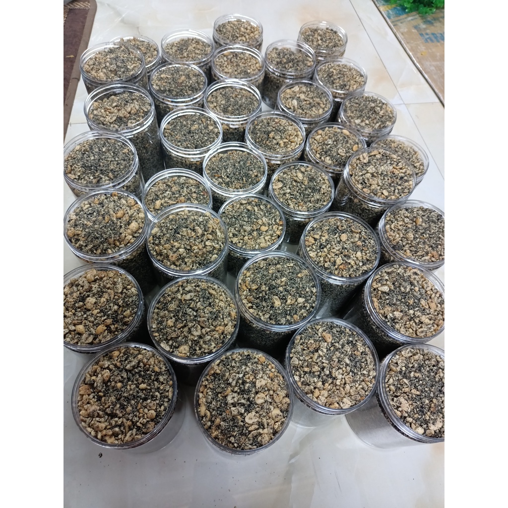 500g Muối lạc vừng chay/Muối vừng đen (Lạc đỏ vừng đen thơm ngon)