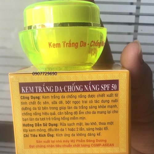 KEM TRẮNG DA CHỐNG NẮNG SPF 50 - EVER TODAY