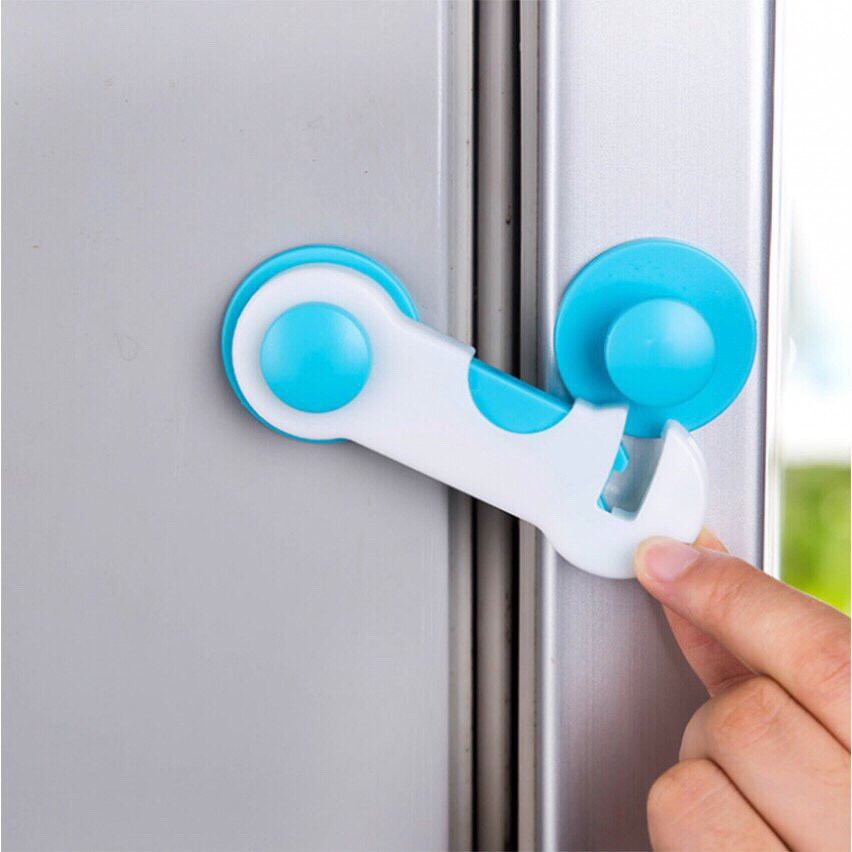 SET 2 Khóa gài tủ lạnh, tủ đồ đa năng