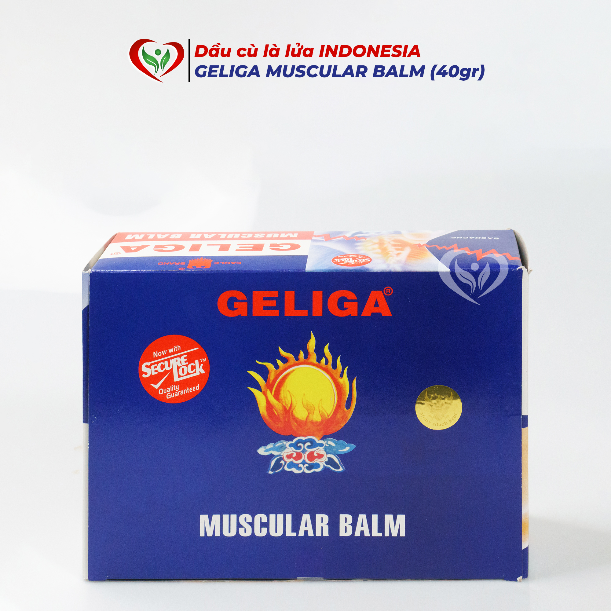 Dầu Cù Là Lửa GELIGA 40G INDONESIA 40g