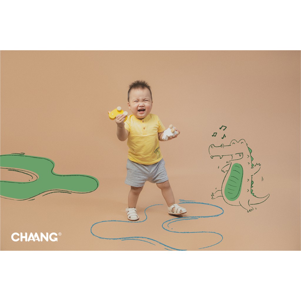 Quần Short Bé Trai Lake Ghi Sáng Chaang