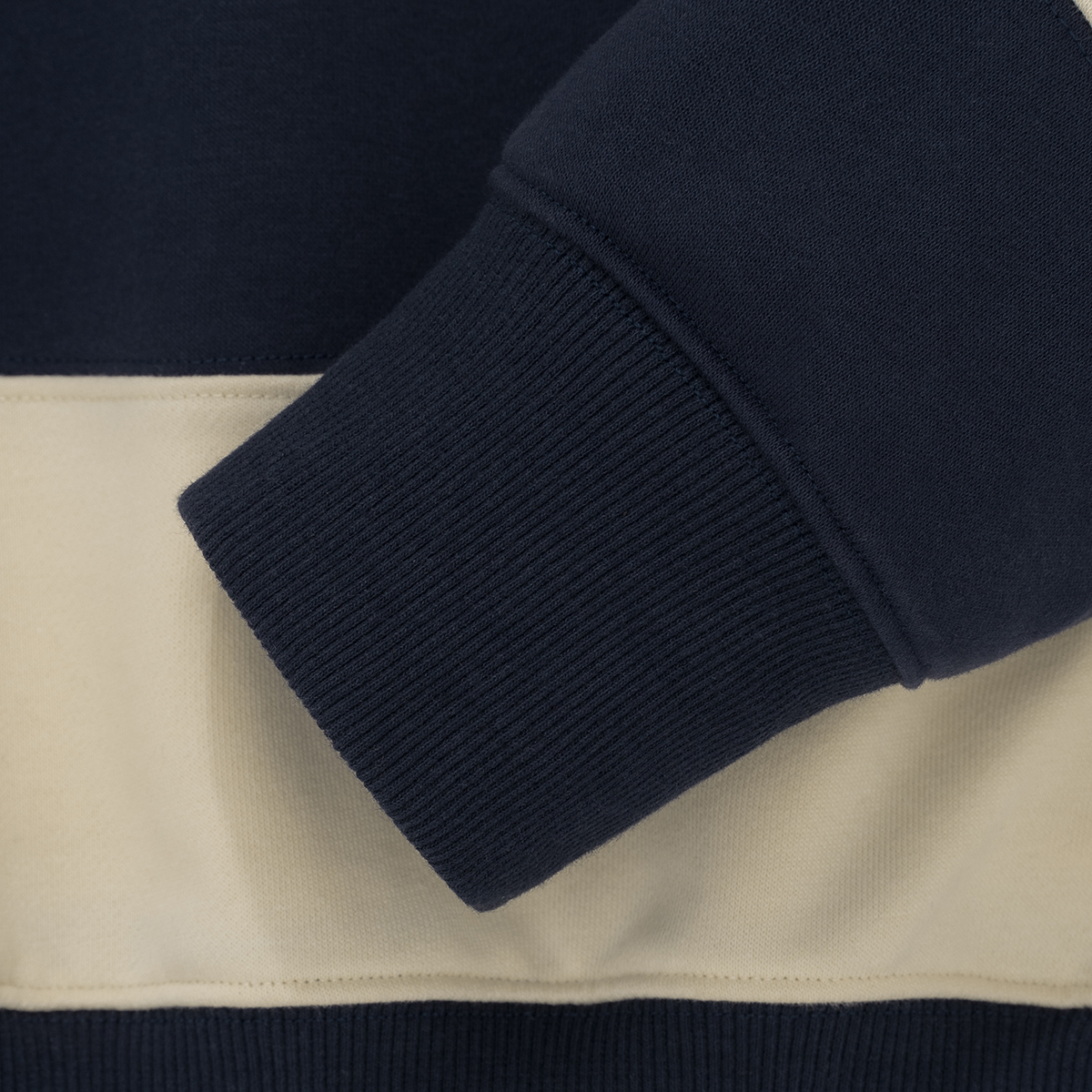 Áo nỉ sọc Owlbrand Rugby/ Navy