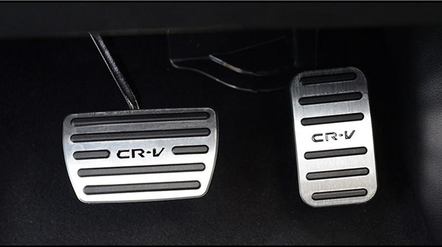Bộ ốp chân ga, phanh theo xe Honda CRV 2021 - 2015, ốp pedal CRV 2015 - 2021