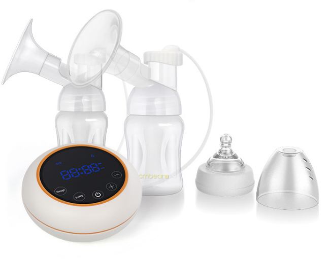 Máy hút sữa đôi Cmbear ZRX-0912 (pin tích điện, màn hình LED, 6 chế độ hút và massage)