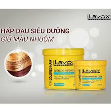 [HCM]hấp dầu LAVOX giữ màu tóc nhuộm lavox 500ml